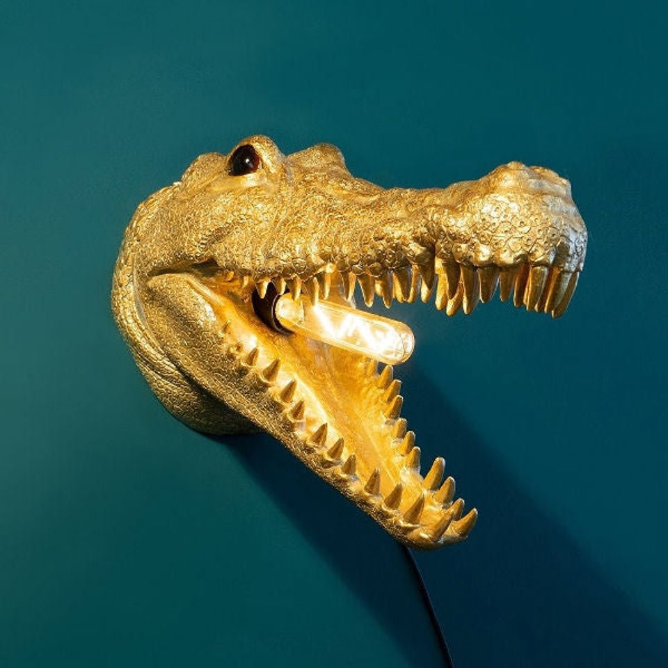 Alberto The Aligatore Design Wall Lamp - |VESIMI Design|
