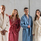 ALMA Exclusive 100% Egyptian Cotton Bath Robe by Celso de Lemos - |VESIMI Design| Luxury Bathrooms and Home Decor