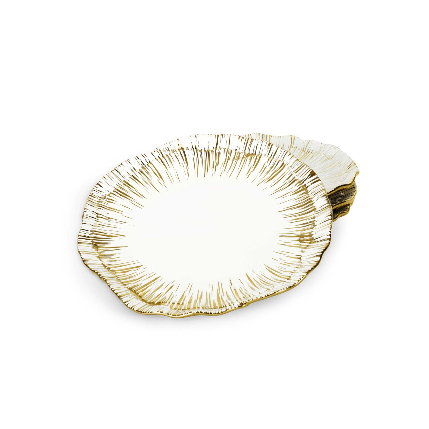 Anemone Tidbit Plate Set by Michael Aram