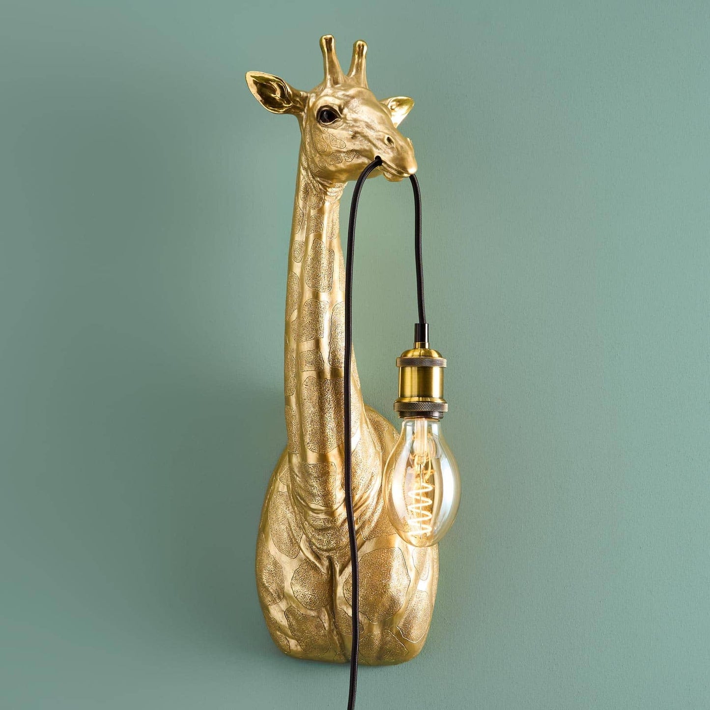 Animal Design Wall Lamp Giraffe Lucie, Gold - |VESIMI Design| Luxury Bathrooms and Home Decor