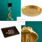 Antique Gold Snake Floor Lamp Simon - |VESIMI Design| Luxury Bathrooms and Home Decor