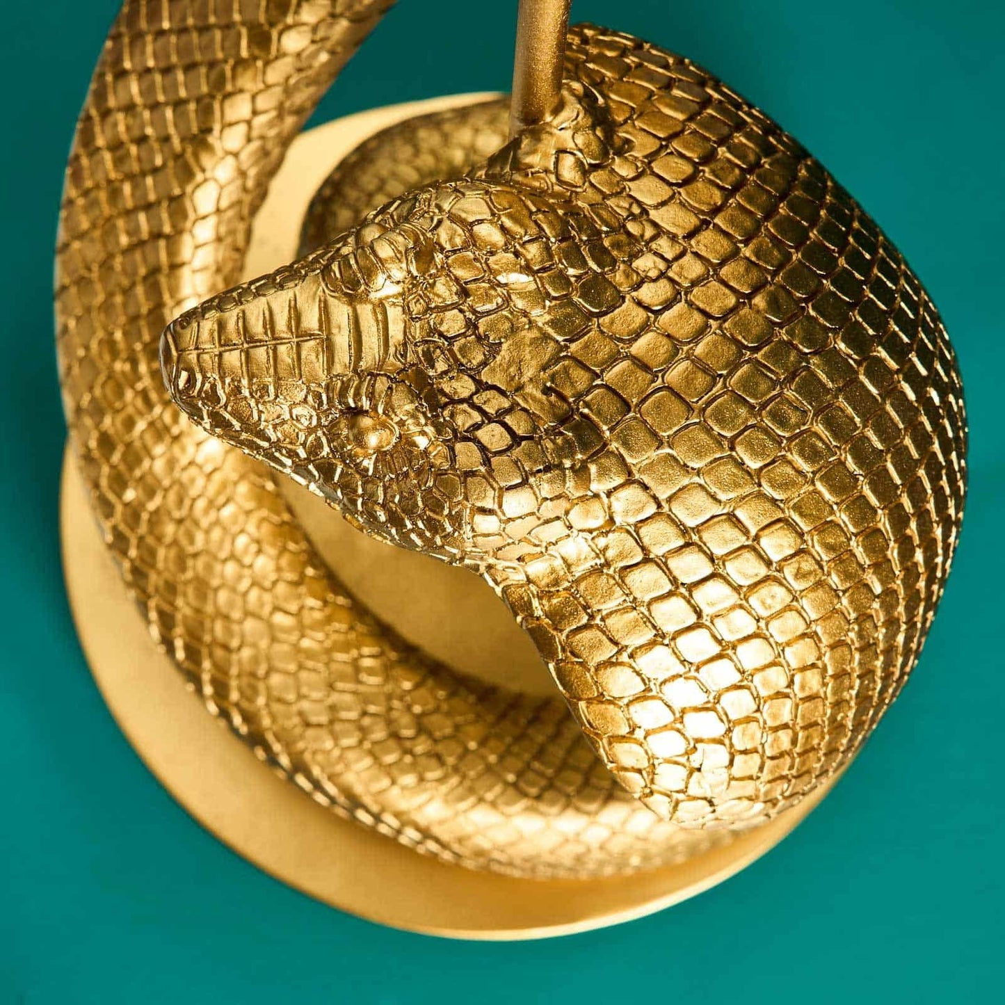Antique Gold Snake Floor Lamp Simon - |VESIMI Design| Luxury Bathrooms and Home Decor