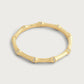 Bamboo Hinged Bangle by Anabel Aram