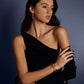 Bamboo Hinged Bangle by Anabel Aram