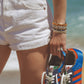 Bamboo Hinged Bangle by Anabel Aram