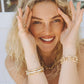 Bamboo Hinged Bangle by Anabel Aram