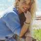 Bamboo Hinged Bangle by Anabel Aram