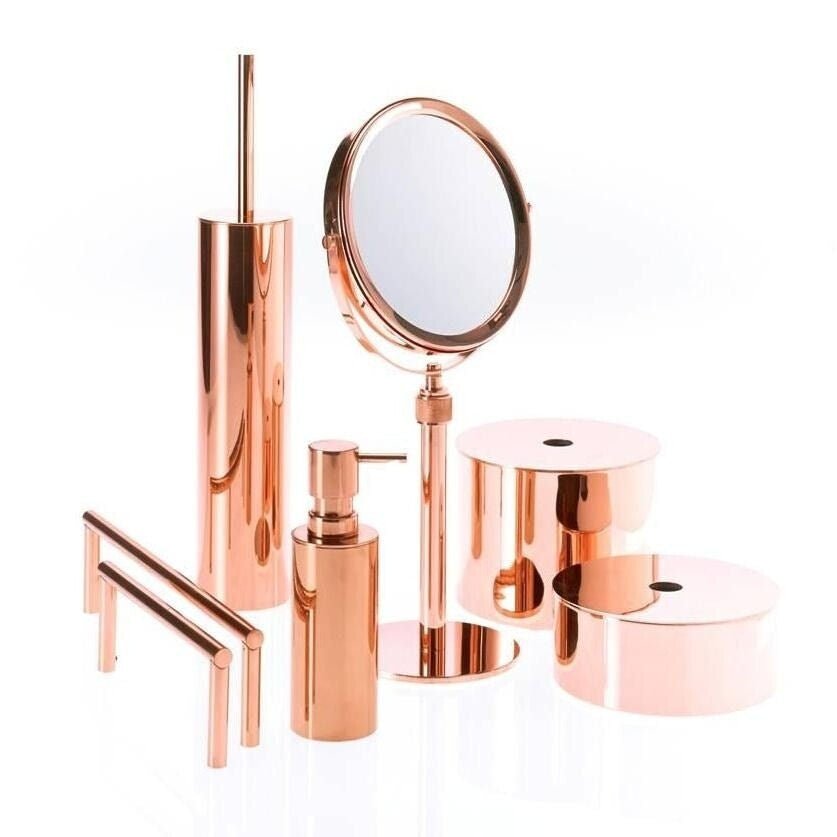 Bathroom Shelf in Rose Gold by Decor Walther - |VESIMI Design| Luxury Bathrooms and Home Decor