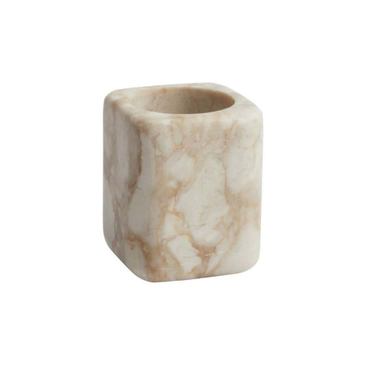 Blake Beige Marble Bathroom Accessories Toothbrush Holder