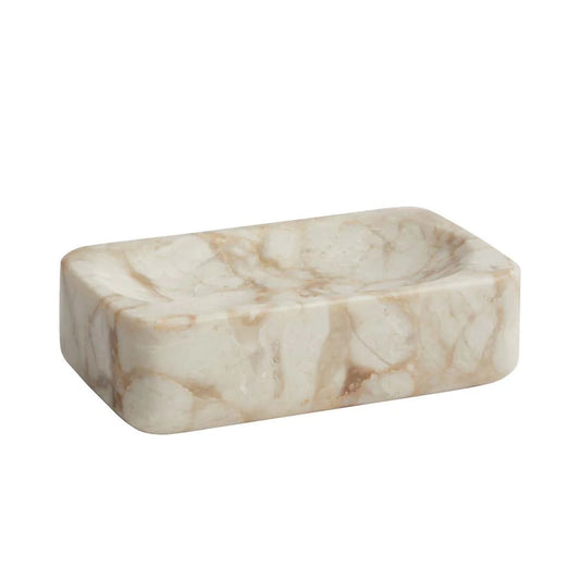 Blake Beige Marble Bathroom Accessories Soap Dish