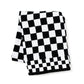 Black Check Bath Towel MacKenzie-Childs