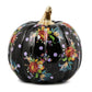 Black Flower Market Medium Pumpkin by MacKenzie - Childs - |VESIMI Design|