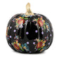 Black Flower Market Medium Pumpkin by MacKenzie - Childs - |VESIMI Design|