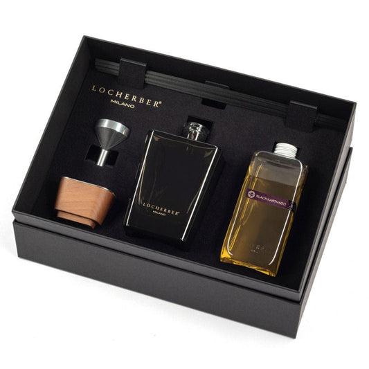 BLACK KARTHAGO Diffuser Gift box by Locherber Milano 500ml - |VESIMI Design| Luxury Bathrooms and Home Decor