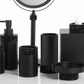 Black Matt Bathroom Accessories Swarowski® Multi-Purpose Box - |VESIMI Design|