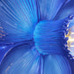 Blauwe Bloesem Bloemen Wandlamp door Werns