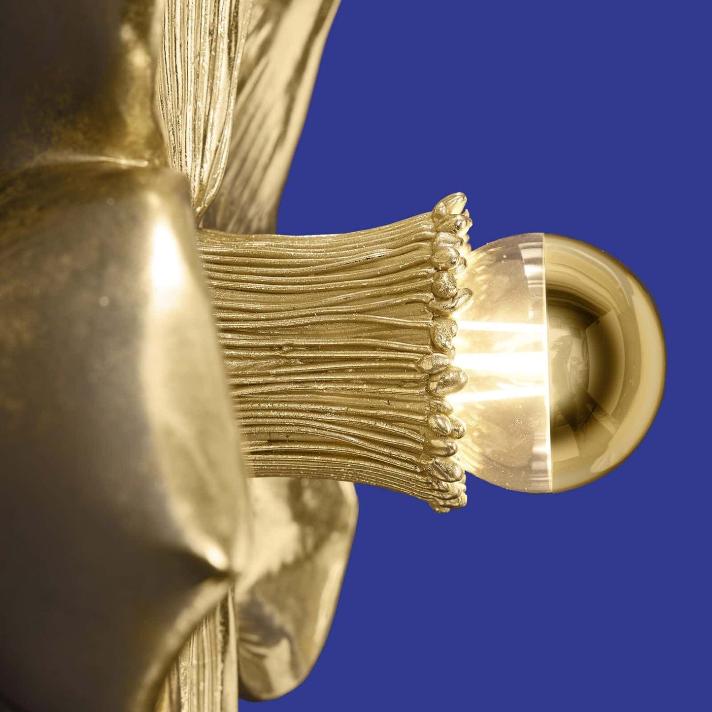 Gouden Bloesem Bloemenwandlamp van Werns