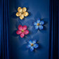 Magenta Bloom Flower Wall Light by Werns