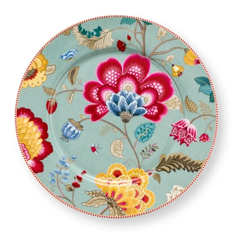Blooming Tales Blue Fantasy Charger Plate 32cm - Pip Studio