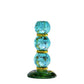 Blue Fancy Christmas Crystal Glass Candle Holder - |VESIMI Design| Luxury Bathrooms and Home Decor