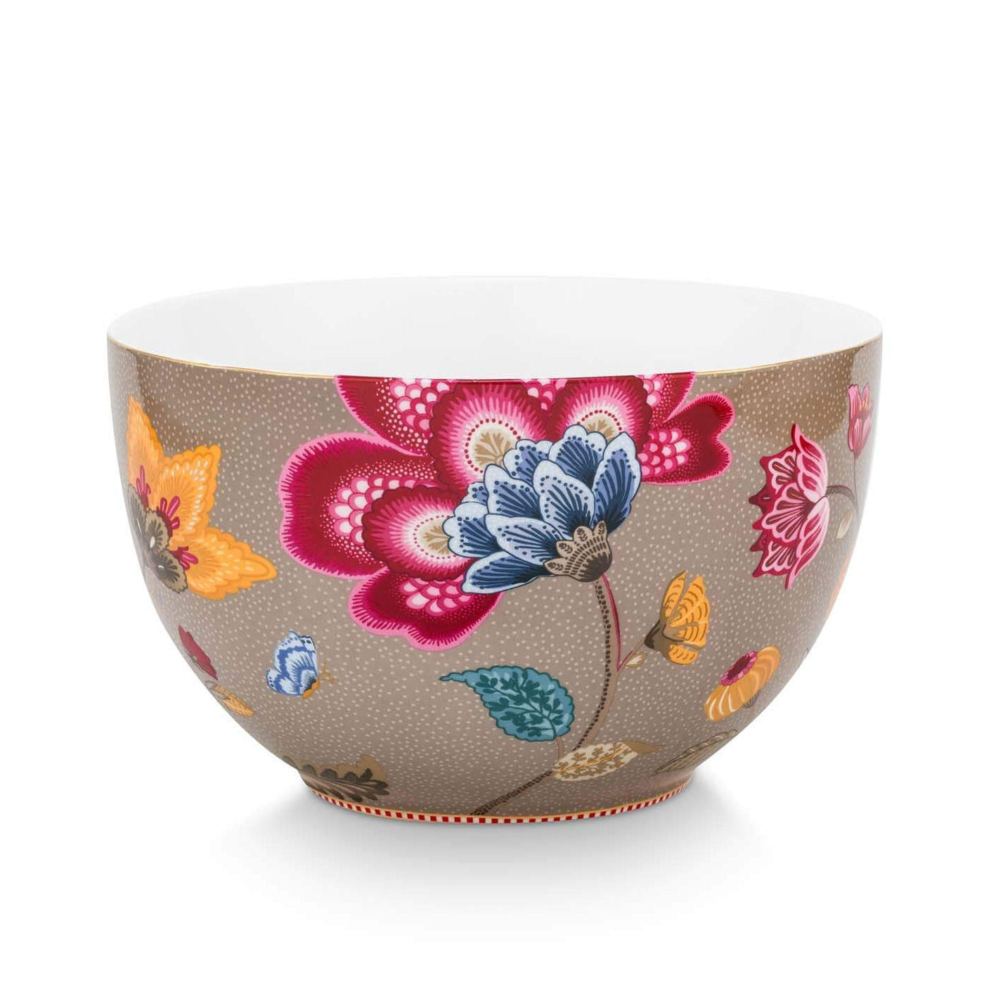 NEW Bowl Blooming Tales Fantasy Khaki 23cm - Pip Studio