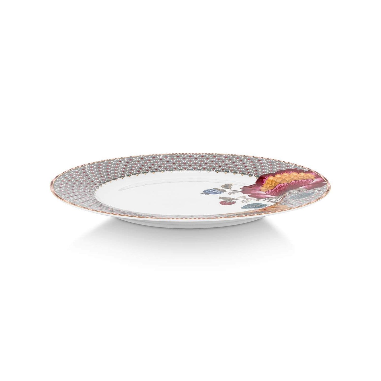 Blooming Tales Breakfast Plate Khaki 23cm - Pip Studio