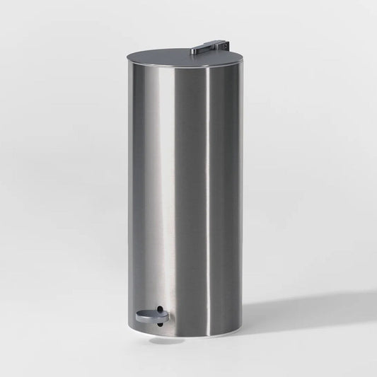 Luxury German Design Brushed Stainless Steel Bin by Decor Walther
