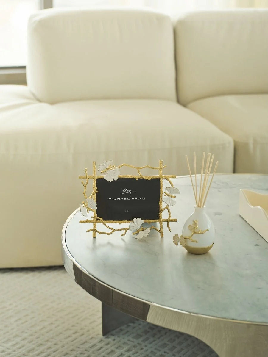 Butterfly Gingko Gold Scented Reed Diffuser by Michael Aram