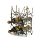 Butterfly Ginkgo 6-Bottle Wine Rack by Michael Aram