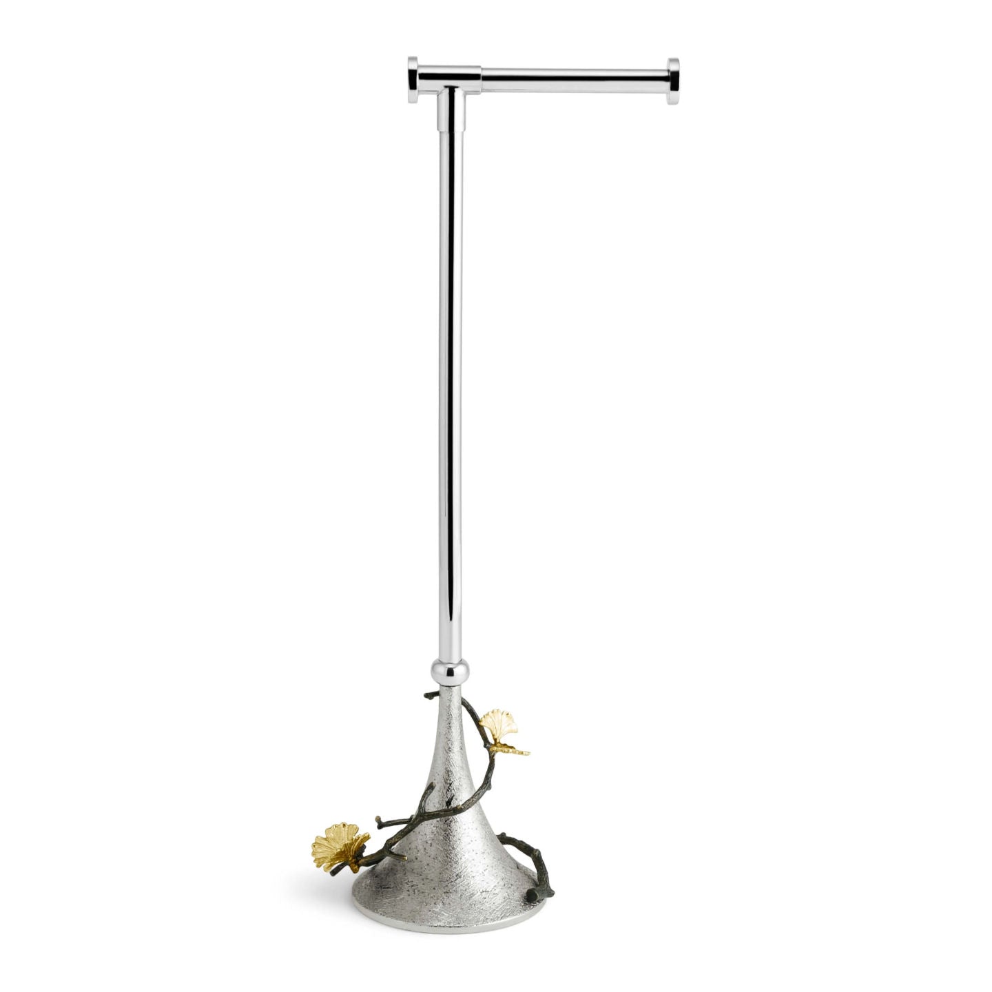 Butterfly Ginkgo Bath Collection - Butterfly Ginkgo Toilet Paper Stand by Michael Aram