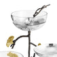 Butterfly Ginkgo Triple Bowl Set with Spoons by Michael Aram