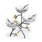 Butterfly Ginkgo Triple Bowl Set with Spoons by Michael Aram
