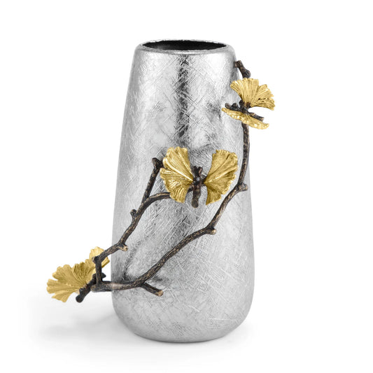 Butterfly Ginkgo Vase - Groß von Michael Aram