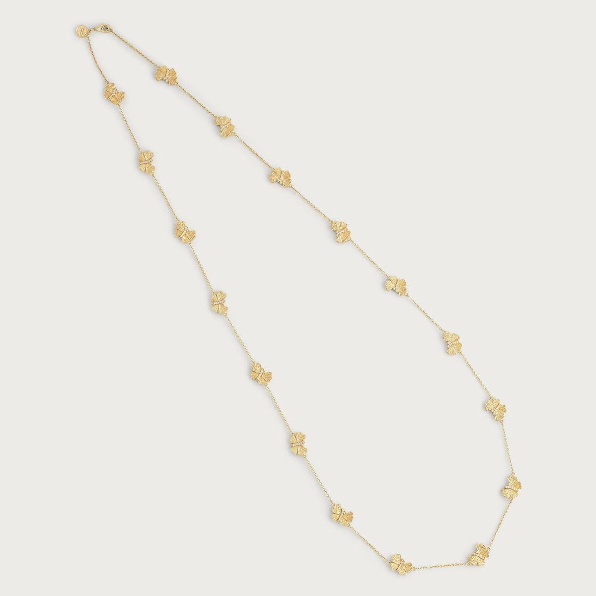 Butterfly Long Station Necklace by Anabel Aram