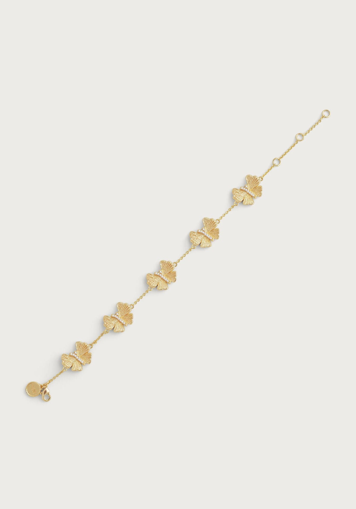 Butterfly Station Bracelet by Anabel Aram