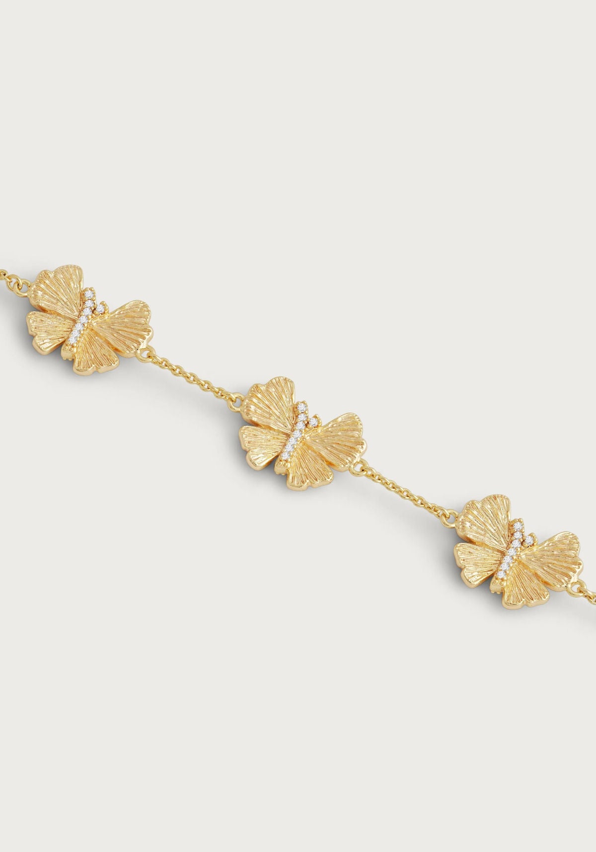 Butterfly Station Bracelet by Anabel Aram