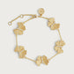 Butterfly Station Bracelet by Anabel Aram