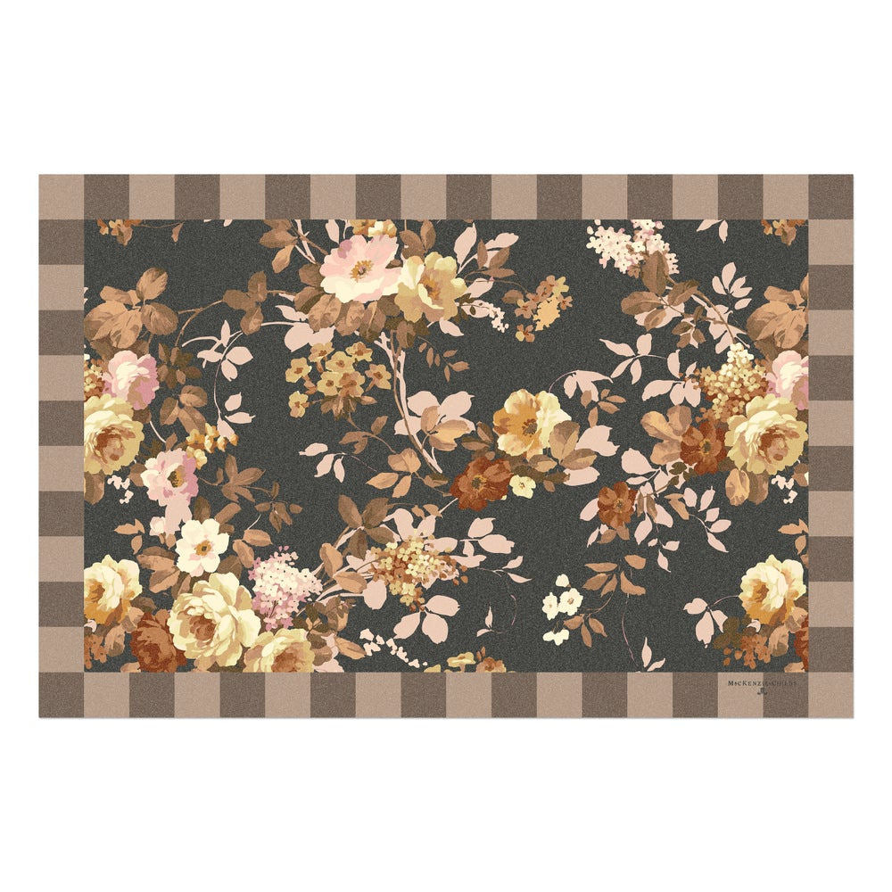 MacKenzie-Childs Cafe Floral 2' x 3' Floor Mat