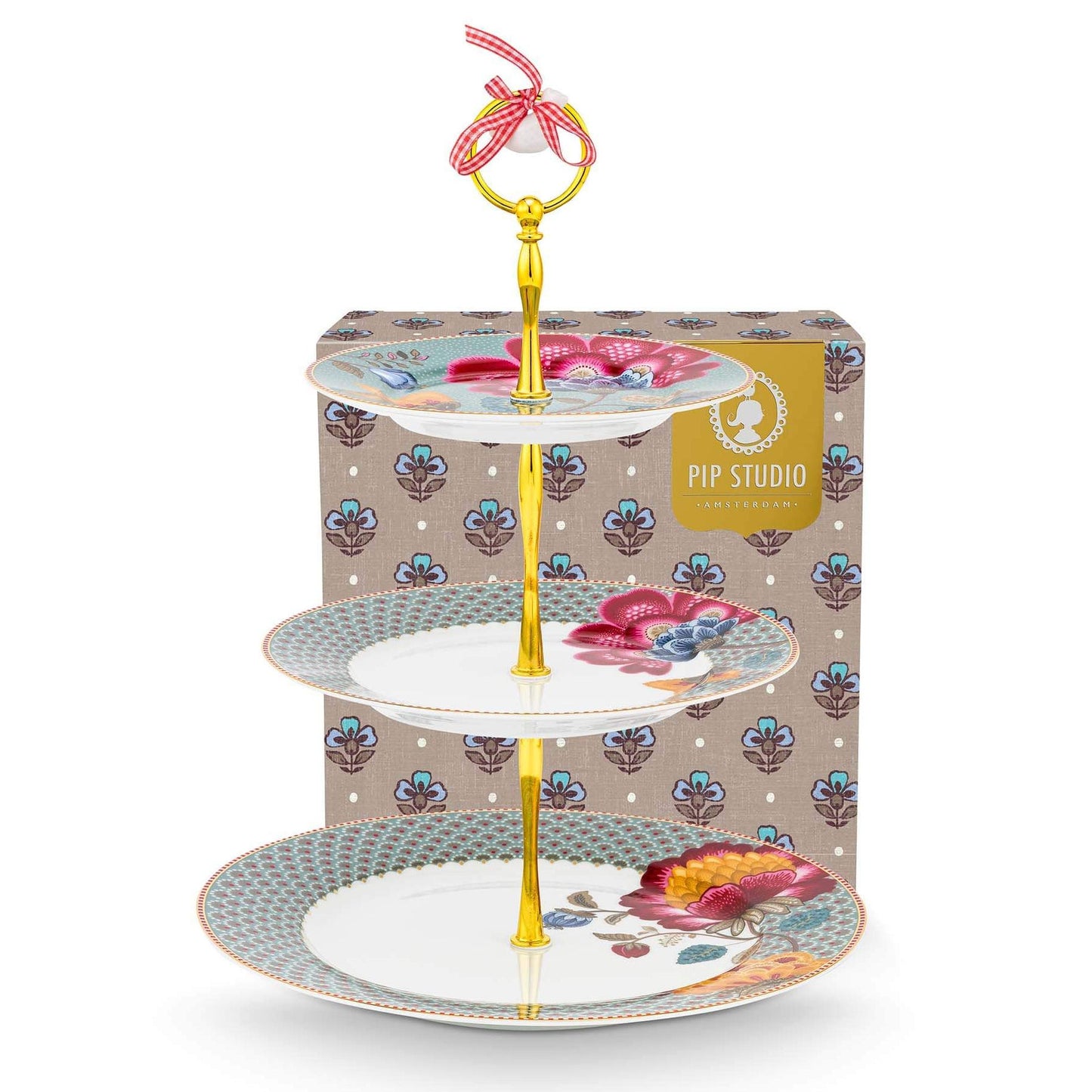 Three-Tier Stand Blooming Tales Fantasy Blue- Pip Studio