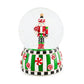 Candy Cottage Nutcracker Snow Globe