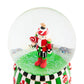 Candy Cottage Nutcracker Snow Globe