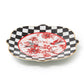 Cardinal Toile Salad Plate by MacKenzie - Childs - |VESIMI Design| Luxury Bathrooms and Home Decor