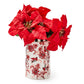 Cardinal Toile Short Vase - |VESIMI Design| Luxury Bathrooms and Home Decor