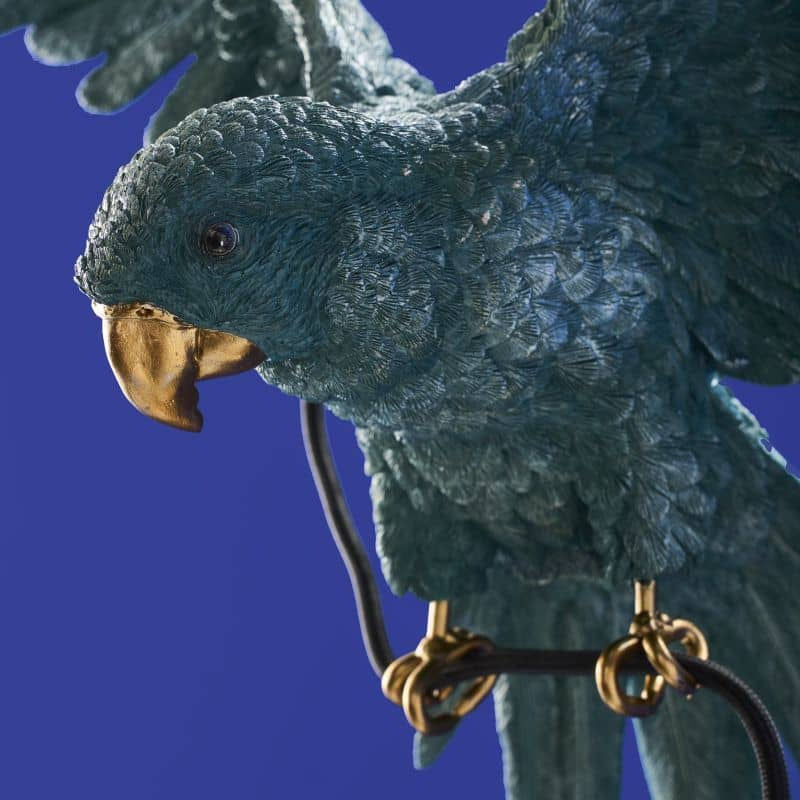 Green Ceiling Lamp Parrot Percy