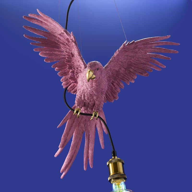 Ceiling lamp Parrot Percy, pink