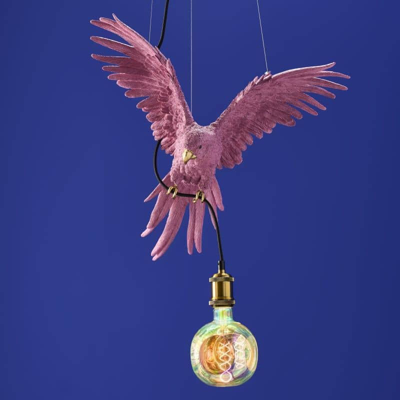 Ceiling lamp Parrot Percy, pink