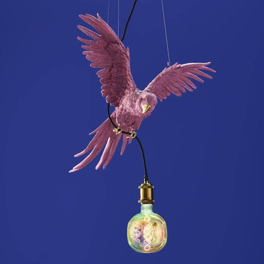 Ceiling lamp Parrot Percy, pink