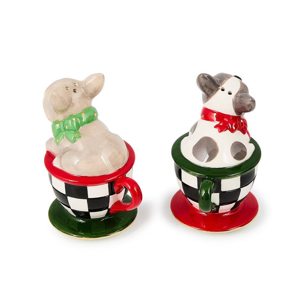 Check It Out French Bulldog Salt & Pepper Set