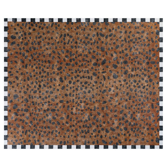 MacKenzie-Childs Cheetah 8' x 10' Washable Rug
