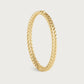 Cheval Braid Hinged Bangle - Thin by Anabel Aram